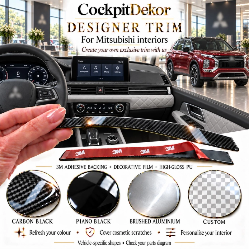 Mitsubishi Eclipse Cross 2018 – Designer Trim – Innenraum-Komplettset