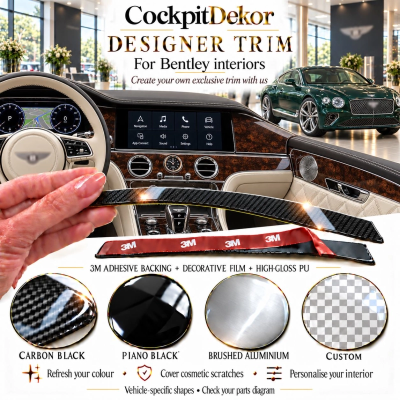Bentley Benteyga High Configration 2018 – Designer Trim – Innenraum-Komplettset