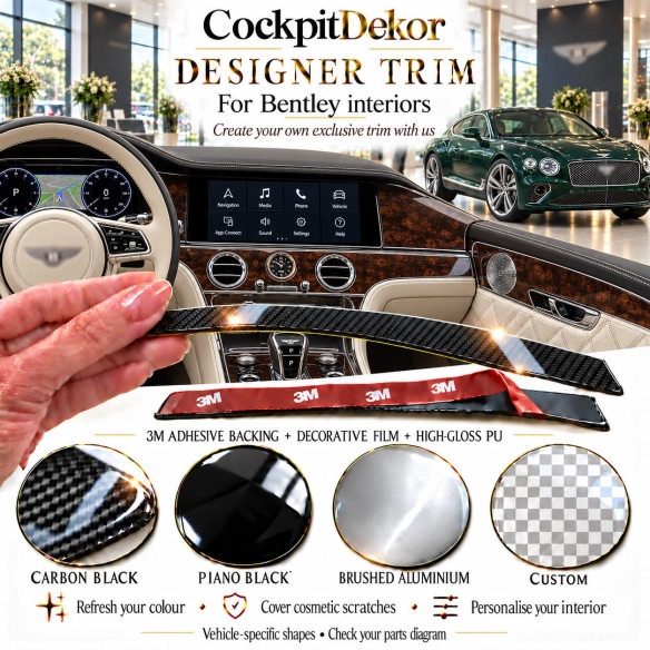 Bentley Benteyga Luxury 2021 – Designer Trim – Innenraum-Komplettset
