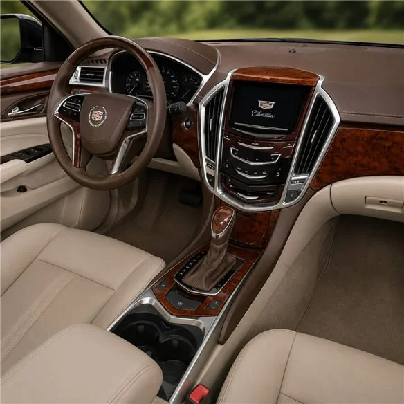 Cadillac SRX 2013-2016 Komplettset 3D Armaturenbrett-Dekor-Set