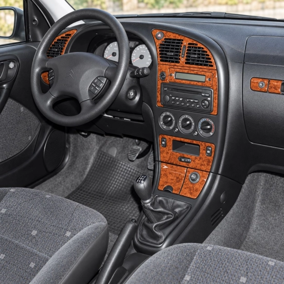 Citroen Xsara II 1999-heute 3D Cockpit Dekor Interieurleisten Set 18-teilig