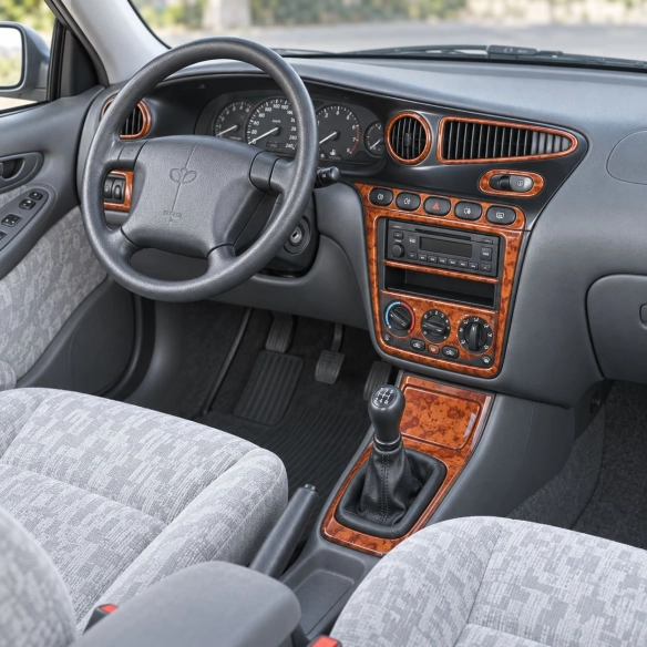 Daewoo Leganza 1997-heute 3D Cockpit Dekor Interieurleisten Set 18-teilig