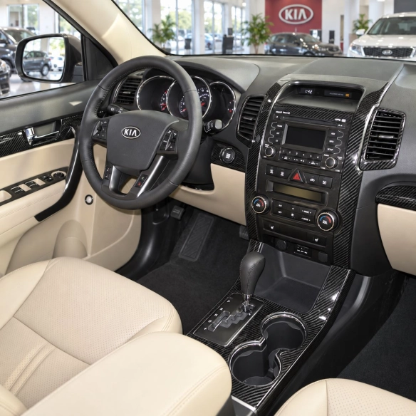 Kia Sorento 2011-heute 3D Cockpit Dekor Interieurleisten Set Full Set / as shown in product diagram-teilig