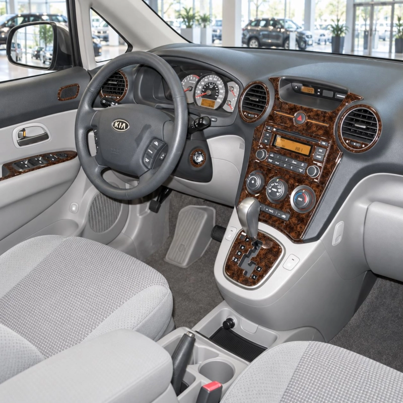 Kia Carens/Rondo 2007-heute 3D Cockpit Dekor Interieurleisten Set Full Set / as shown in product diagram-teilig