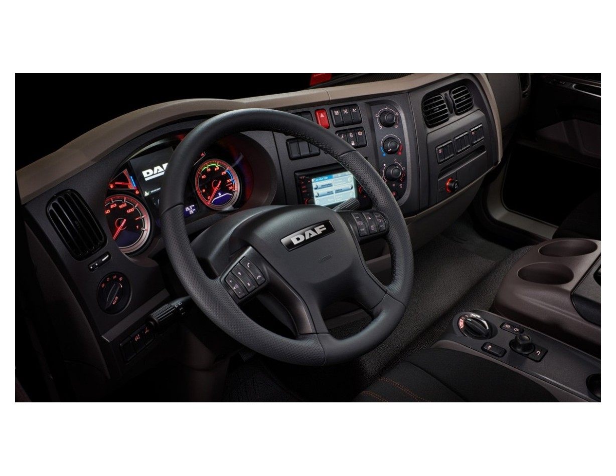Daf LF 2014 Mittelkonsole Armaturendekor Cockpit Dekor-Teilige - 1- Cockpit Dekor Innenraum