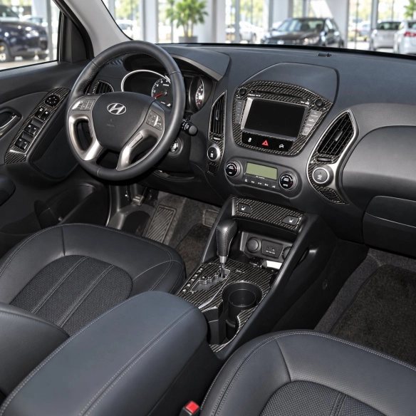 Hyundai Tucson 2014-2015 3D Cockpit Dekor Interieurleisten Set Full Set / as shown in product diagram-teilig