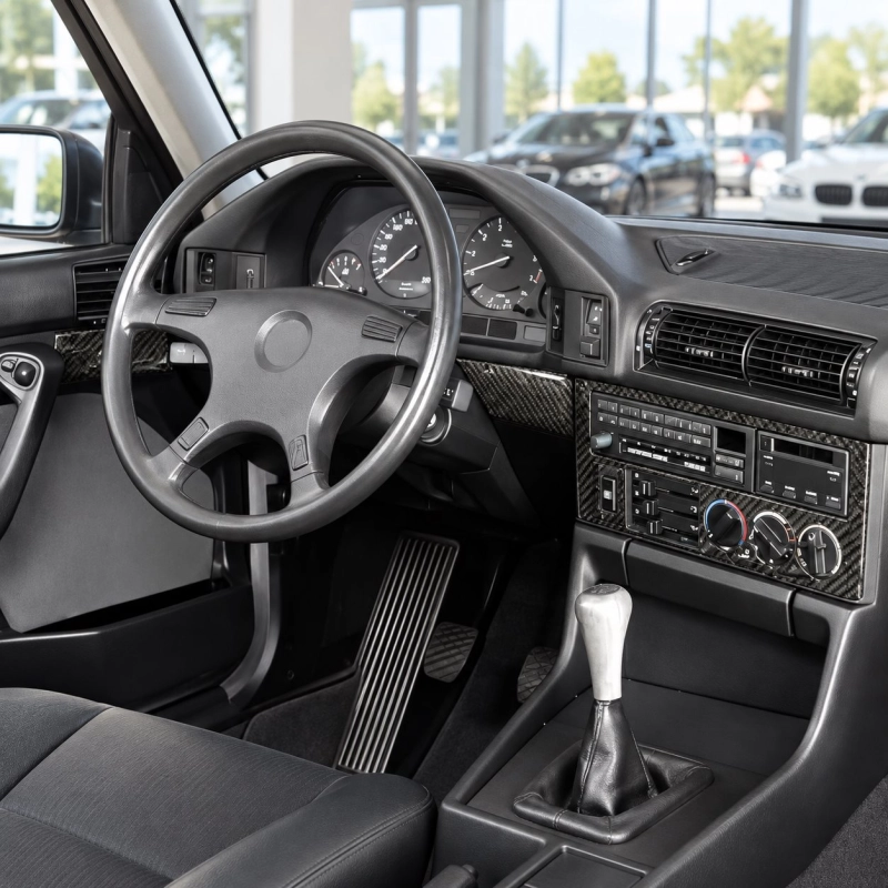 BMW 5 E34 1989-1993 3D Cockpit Dekor Interieurleisten Set 25-teilig
