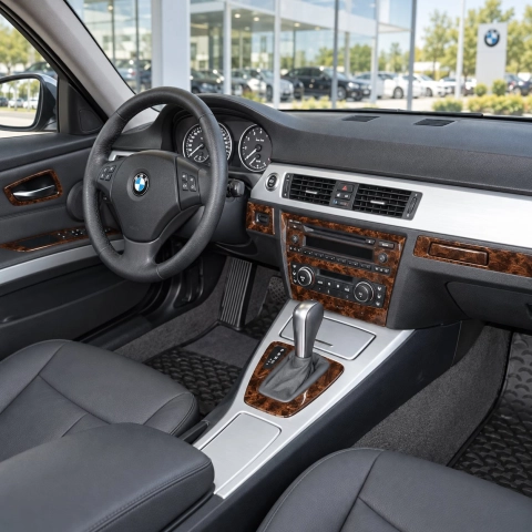 BMW 3 Series E90 2005-2011 3D Cockpit Dekor Interieurleisten Set 2-teilig 2