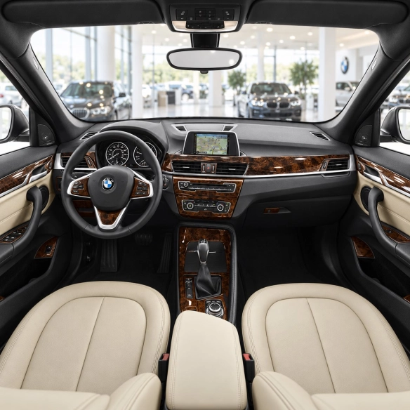 BMW X1 E84 2009-2015 3D Cockpit Dekor Interieurleisten Set 24-teilig