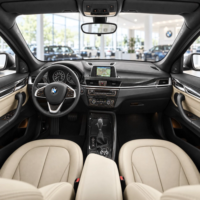 BMW X1 E84 2009-2015 3D Cockpit Dekor Interieurleisten Set 24-teilig