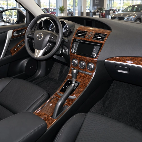 Mazda Mazda3 2010-2013 3D Cockpit Dekor Interieurleisten Set Full Set / as shown in product diagram-teilig