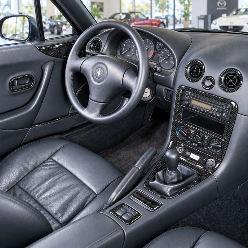 Mazda Miata 2001-2005 3D Cockpit Dekor Interieurleisten Set 21-teilig
