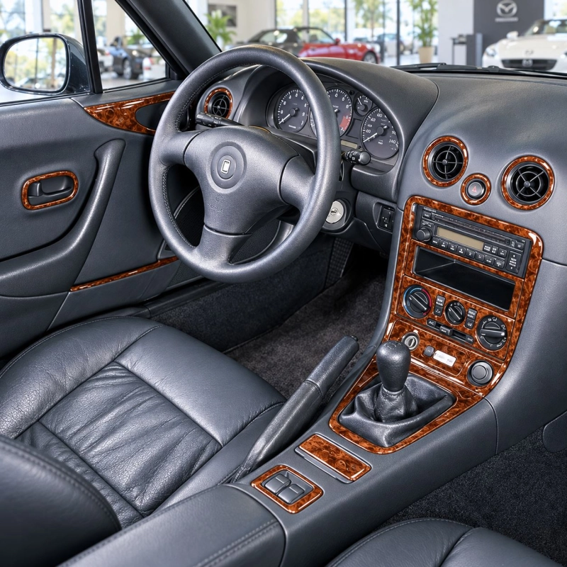 Mazda Miata 2001-2005 3D Cockpit Dekor Interieurleisten Set 21-teilig