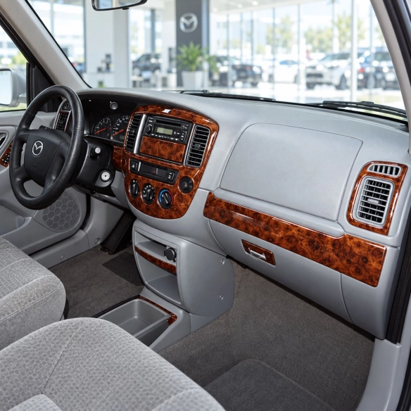 Mazda Tribute 2005-2007 3D Cockpit Dekor Interieurleisten Set Full Set / as shown in product diagram-teilig