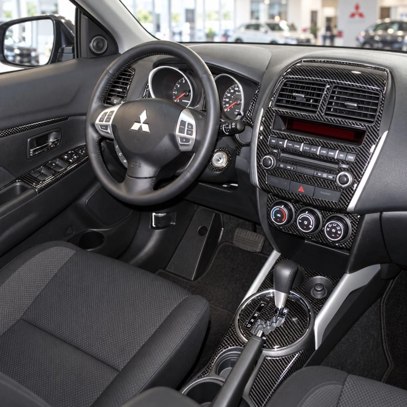 Mitsubishi Outlander ASX/Sport 2011-heute 3D Cockpit Dekor Interieurleisten Set Full Set / as shown in product diagram-teilig