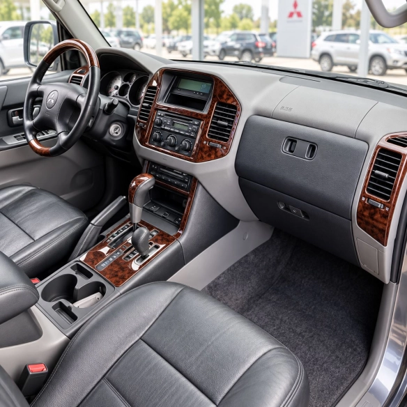 Mitsubishi Pajero/Montero 2000-2006 3D Cockpit Dekor Interieurleisten Set Full Set / as shown in product diagram-teilig