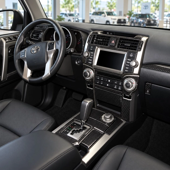 Toyota 4 Runner 2010-heute 3D Cockpit Dekor Interieurleisten Set As shown in product diagram-teilig
