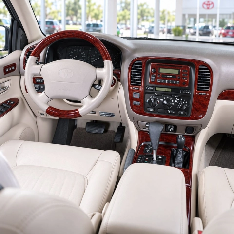 Toyota Land Cruiser 1998-2002 3D Cockpit Dekor Interieurleisten Set 31-teilig