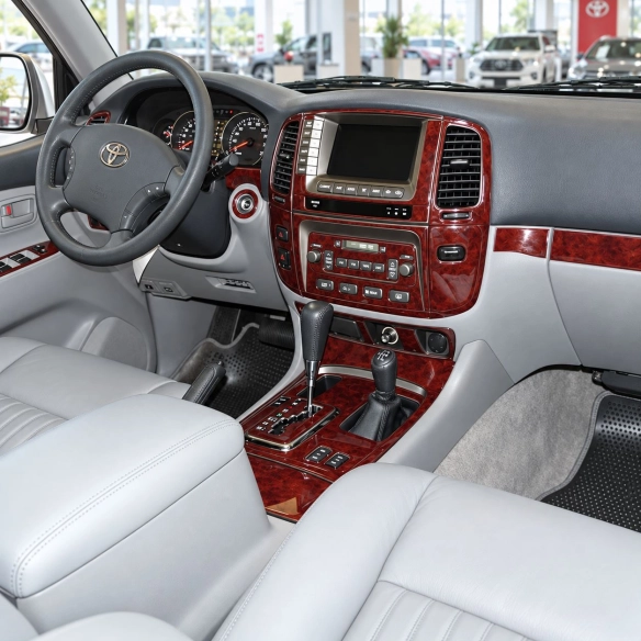 Toyota Land Cruiser 2003-2007 3D Cockpit Dekor Interieurleisten Set 33-teilig