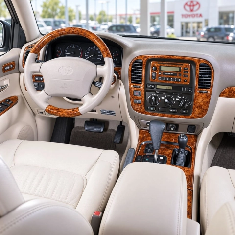 Toyota Landcruiser 1998-2003 3D Cockpit Dekor Interieurleisten Set 16-teilig 2