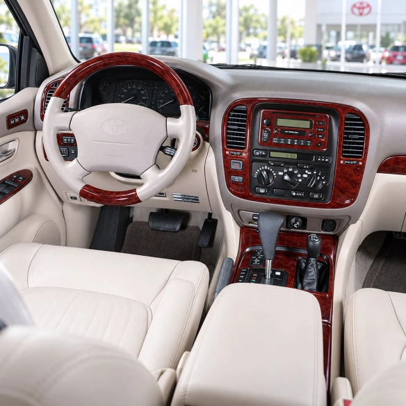 Toyota Landcruiser 1998-2003 3D Cockpit Dekor Interieurleisten Set 16-teilig