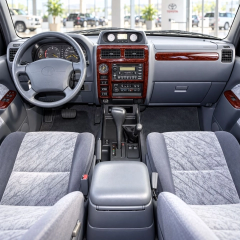 Toyota Prado 2001-2002 3D Cockpit Dekor Interieurleisten Set 18-teilig 2