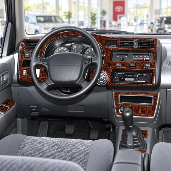 Toyota Rav 4 XA10 1994-2000 3D Cockpit Dekor Interieurleisten Set 13-teilig