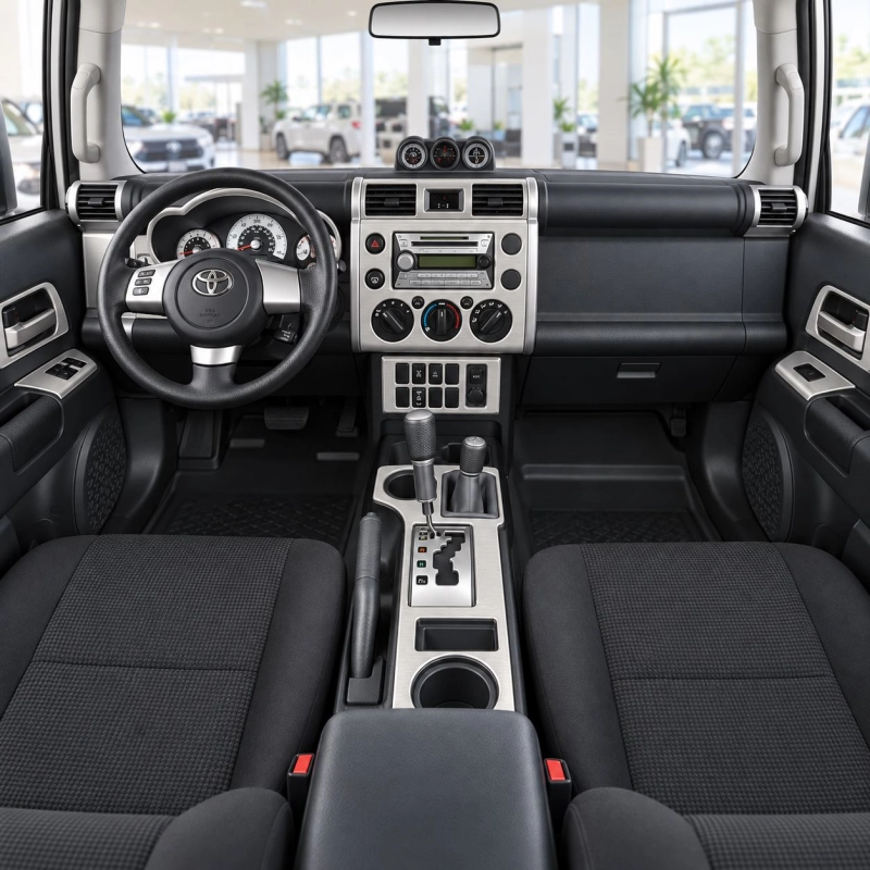 Toyota FJ Cruiser 2007-heute 3D Cockpit Dekor Interieurleisten Set Basic Set / as shown in product diagram-teilig