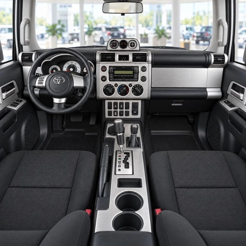 Toyota FJ Cruiser 2007-heute 3D Cockpit Dekor Interieurleisten Set Full Set / as shown in product diagram-teilig