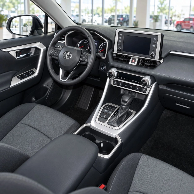 Toyota RAV4 2019-2022 3D Cockpit Dekor Interieurleisten Set 30-teilig