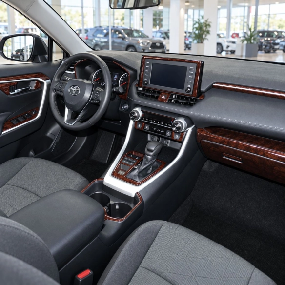 Toyota RAV4 2019-2022 3D Cockpit Dekor Interieurleisten Set 30-teilig
