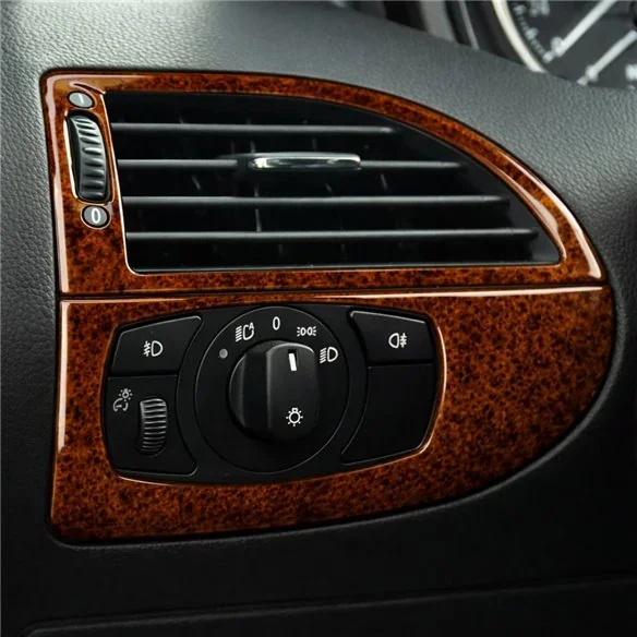BMW 6-Series E 63 2008-2010 3D Armaturenbrett-Dekor-Set, 41 Teile