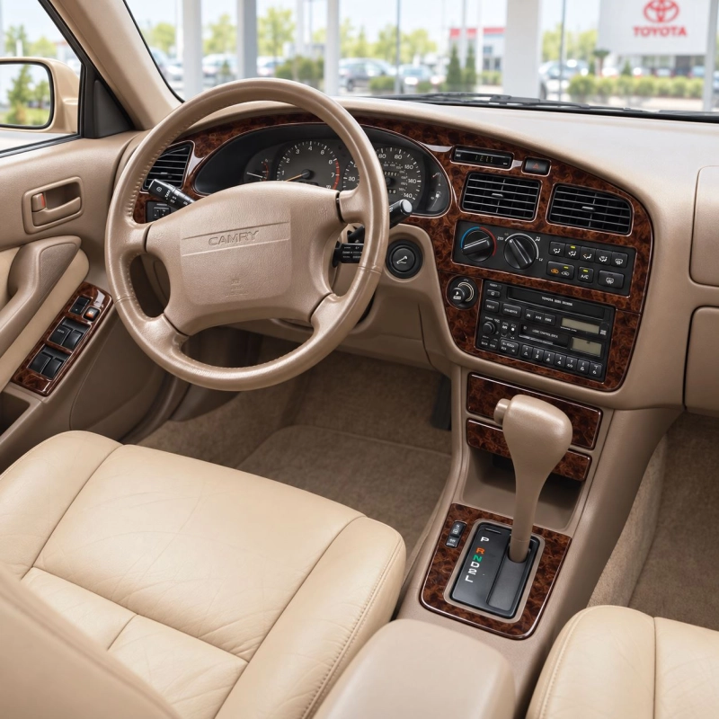 Toyota Camry 1992-1996 3D Cockpit Dekor Interieurleisten Set 14-teilig