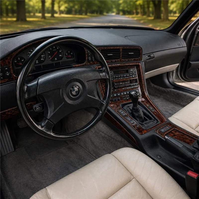 BMW 8 Series E31 1991-1997 Komplettset 3D Armaturenbrett-Dekor-Set