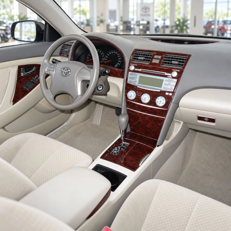 Toyota Camry 2007-2010 3D Cockpit Dekor Interieurleisten Set Full Set / as shown in product diagram-teilig