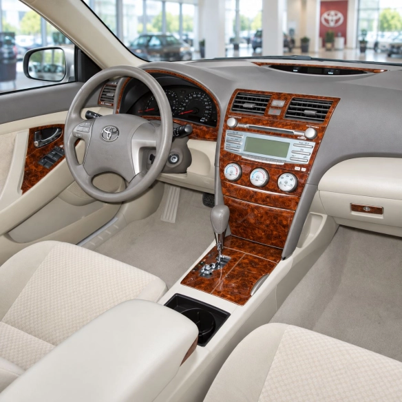 Toyota Camry 2007-2010 3D Cockpit Dekor Interieurleisten Set Full Set / as shown in product diagram-teilig