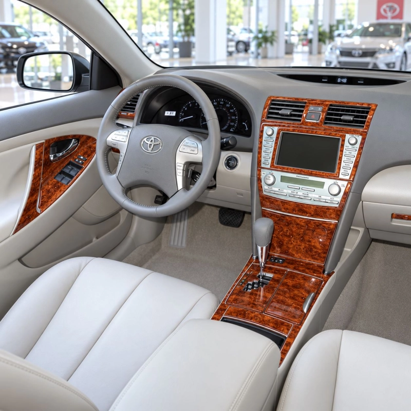 Toyota Camry 2007-2010 3D Cockpit Dekor Interieurleisten Set Full Set / as shown in product diagram-teilig