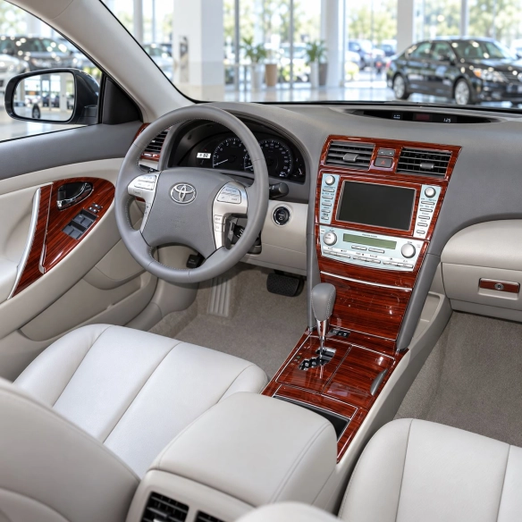 Toyota Camry 2007-2010 3D Cockpit Dekor Interieurleisten Set Full Set / as shown in product diagram-teilig