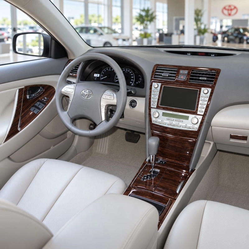 Toyota Camry 2007-2010 3D Cockpit Dekor Interieurleisten Set Full Set / as shown in product diagram-teilig