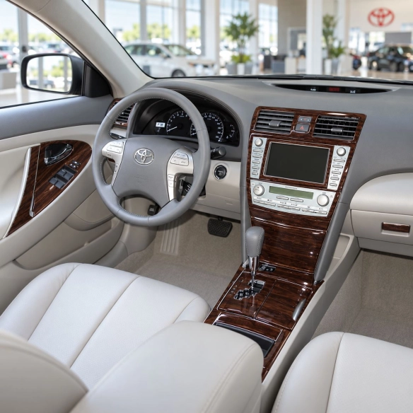 Toyota Camry 2007-2010 3D Cockpit Dekor Interieurleisten Set Full Set / as shown in product diagram-teilig