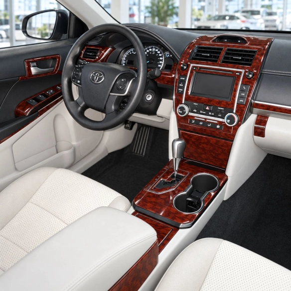 Toyota Camry 2012-heute 3D Cockpit Dekor Interieurleisten Set Full Set / as shown in product diagram-teilig