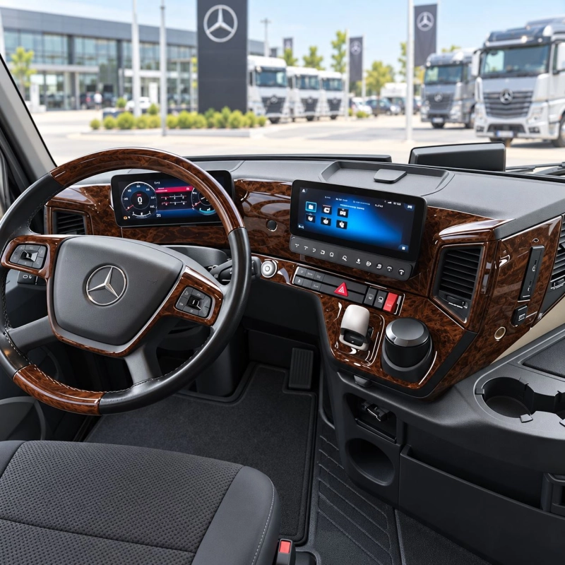 Mercedes-Benz Actros MK5 2021-heute 3D Cockpit Dekor Interieurleisten Set 43-teilig