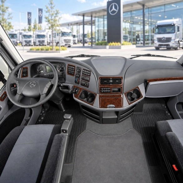 Mercedes-Benz Actros MP3 MP2 2003-2011 3D Cockpit Dekor Interieurleisten Set 11-teilig