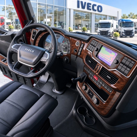 Iveco S-WAY 2019 3D Cockpit Dekor Interieurleisten Set 17-teilig