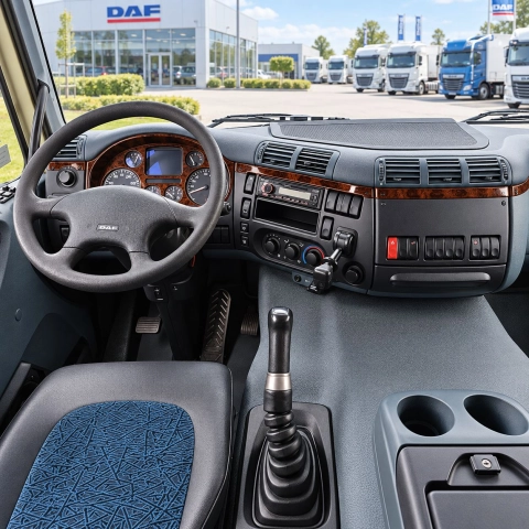 DAF CF 2001-2011 3D Cockpit Dekor Interieurleisten Set 16-teilig