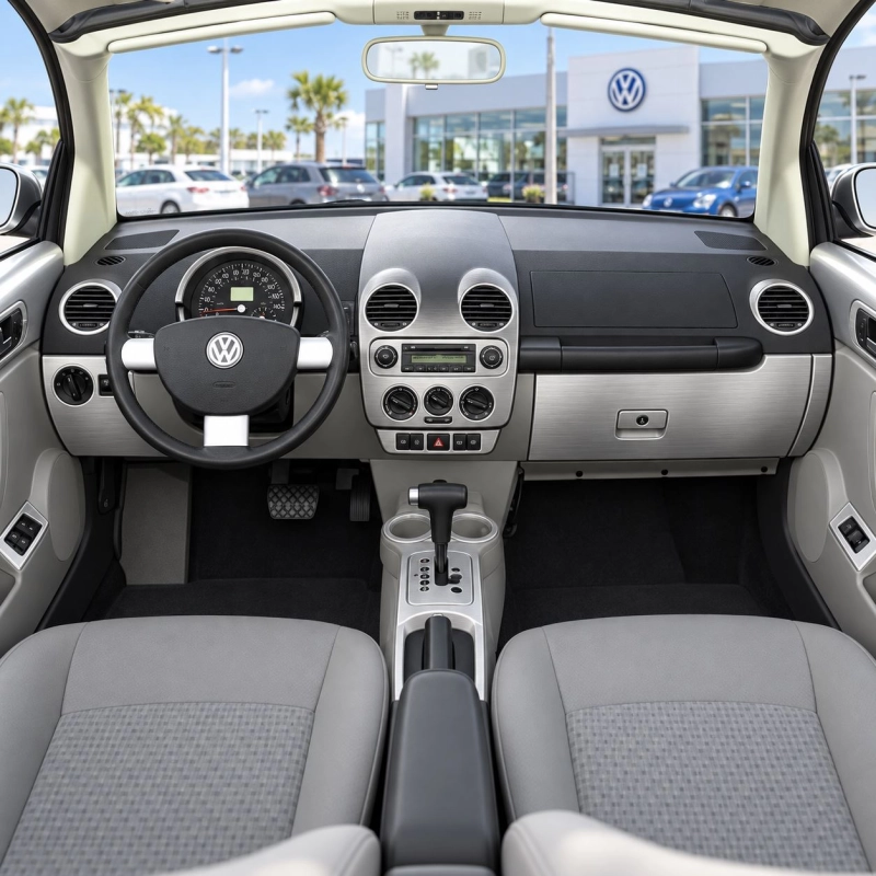 Volkswagen Beetle 2001-2005 3D Cockpit Dekor Interieurleisten Set Full Set / as shown in product diagram-teilig