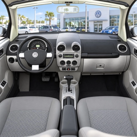 Volkswagen Beetle 1998-2001 3D Cockpit Dekor Interieurleisten Set 32-teilig