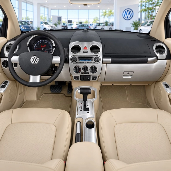 Volkswagen Beetle 2006-2011 3D Cockpit Dekor Interieurleisten Set Full Set / as shown in product diagram-teilig