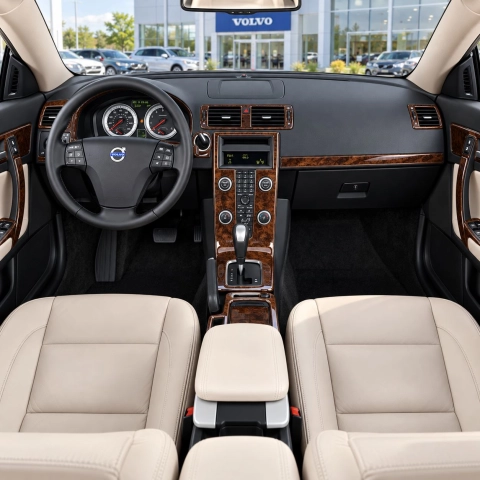 Volvo C70 2008 3D Cockpit Dekor Interieurleisten Set 28-teilig