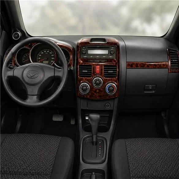 Daihatsu Terios 2006+ 3D Armaturenbrett-Dekor-Set, 10 Teile